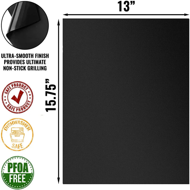 Non-Stick Heat Resistant BBQ Grill Mat