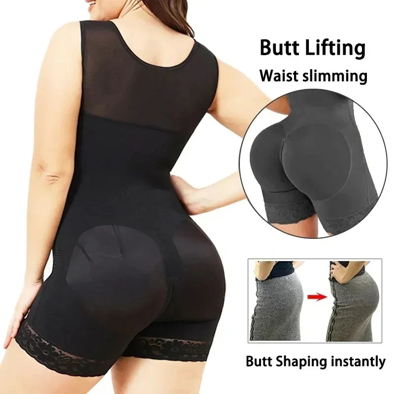 High Compression Shapewear Bodysuit Girdle