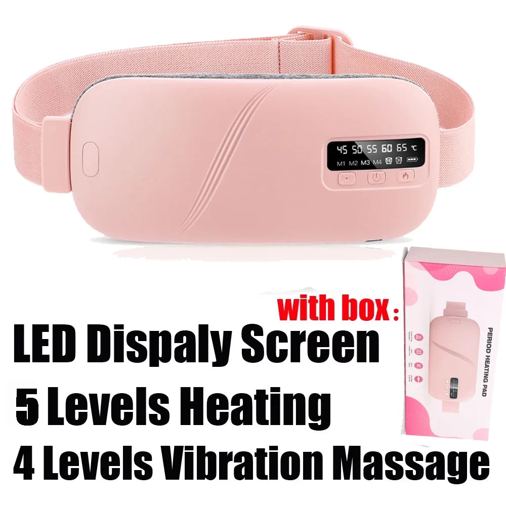 Electric Period Cramp Heating Massager Belt