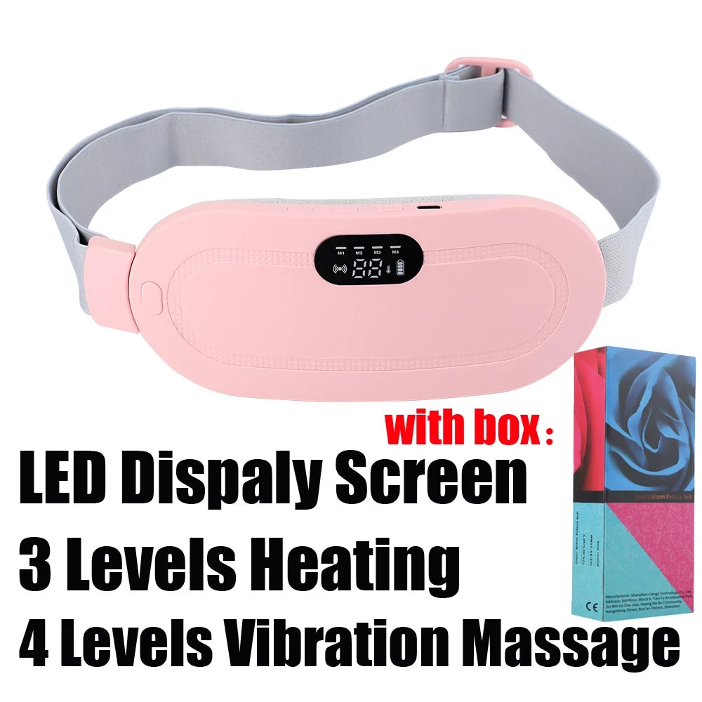 Electric Period Cramp Heating Massager Belt