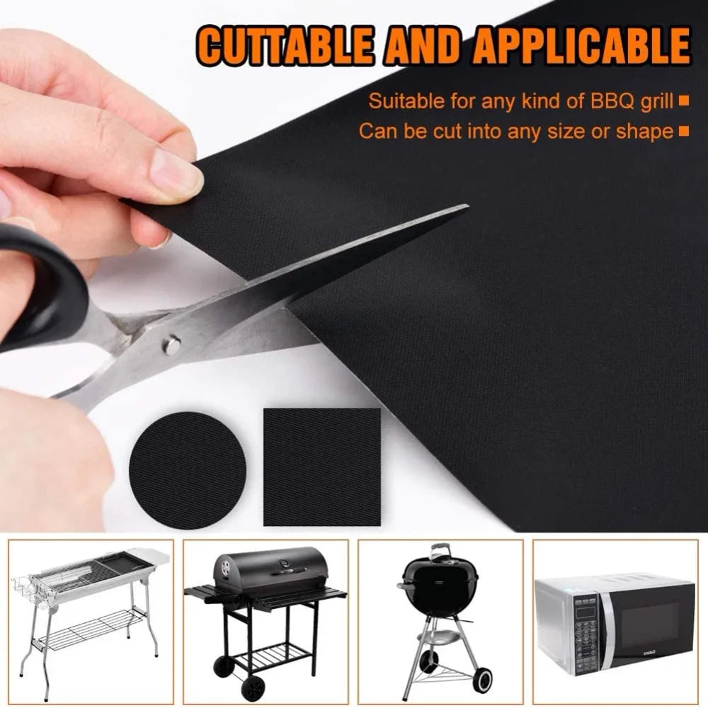 Non-Stick Heat Resistant BBQ Grill Mat